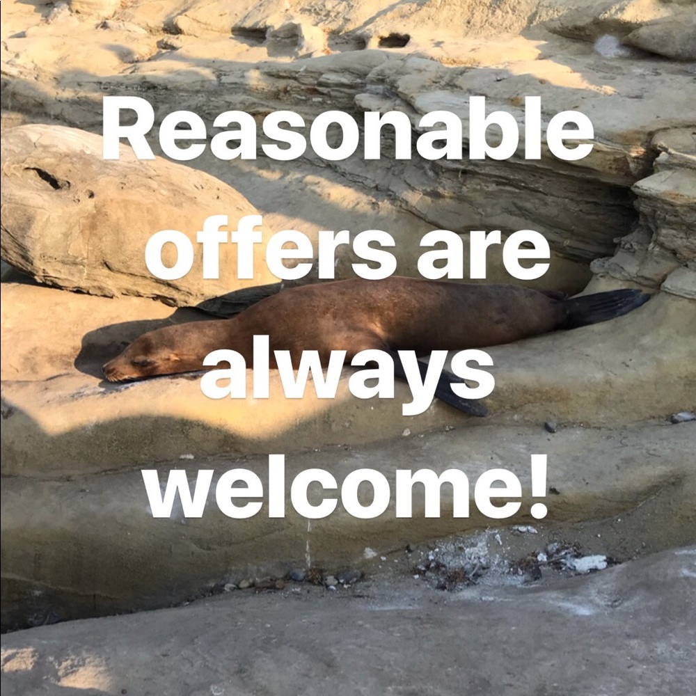 Reasonable offers are always welcome!